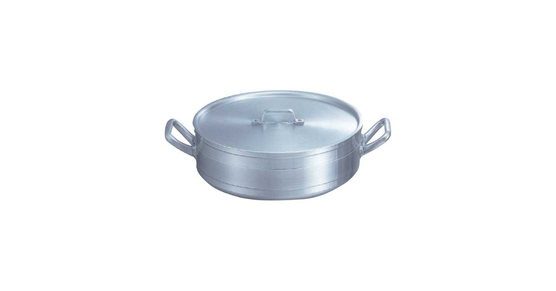 30cm アルミ両手鍋 シルバー Amazon｜本間製作所 両手鍋 シルバー サイズ30cm 超厚底アルミ鍋